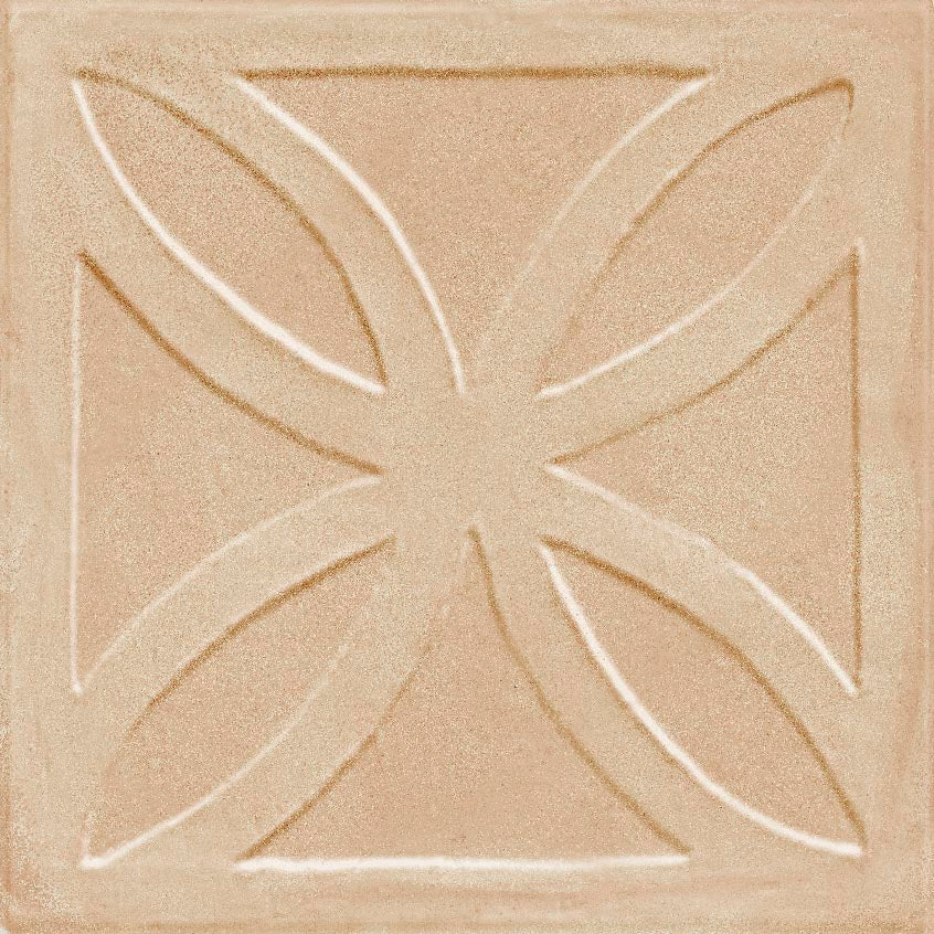8x8 Amora 3D Structured Biscotti porcelain tile